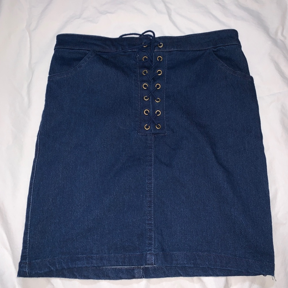 Jean skirt